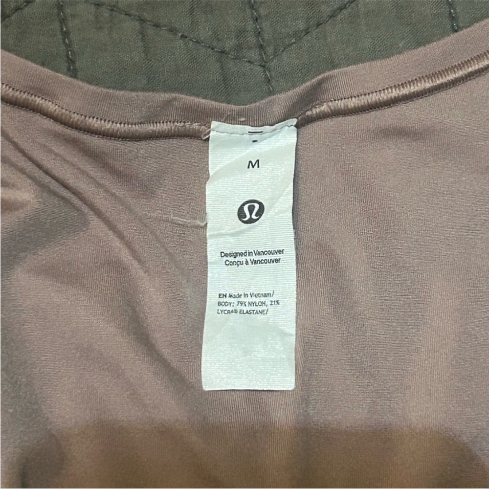 lululemon athletica Dusty Muave Scoop Neck Bodysuit - Picture 2 of 4